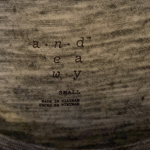 Tank Top Y2K S grey space dyed color way go-to essential hot weather Staple goto - Picture 3 of 6